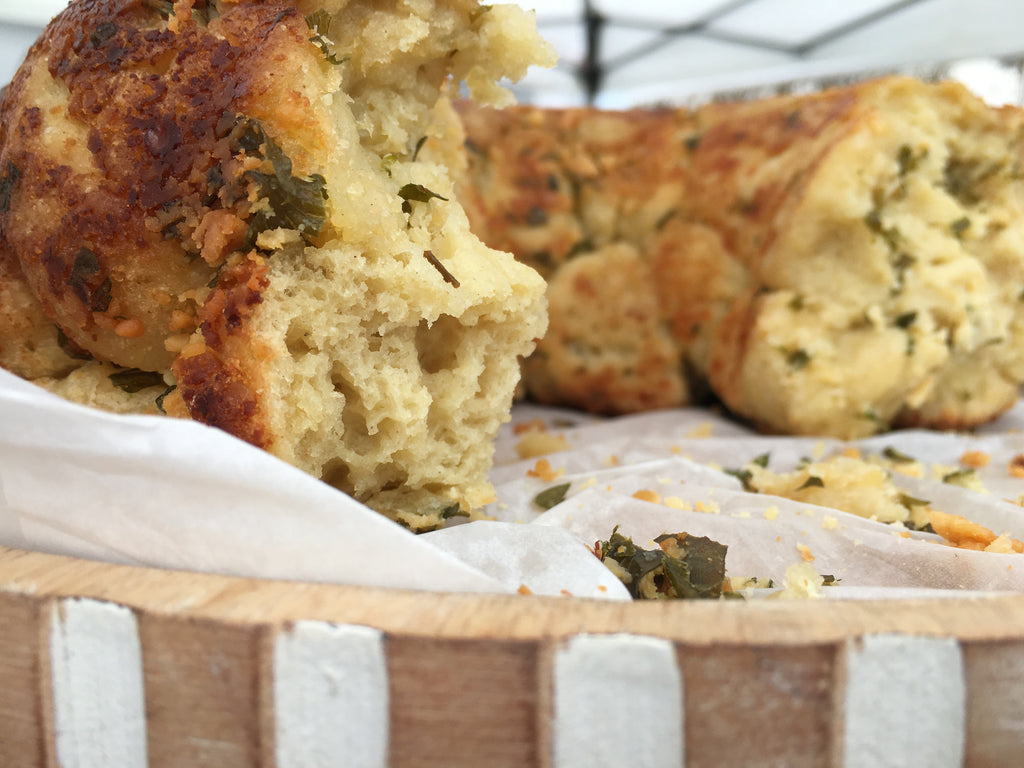 Gluten-Free Garlic Parmesan Monkey Bread Recipe
