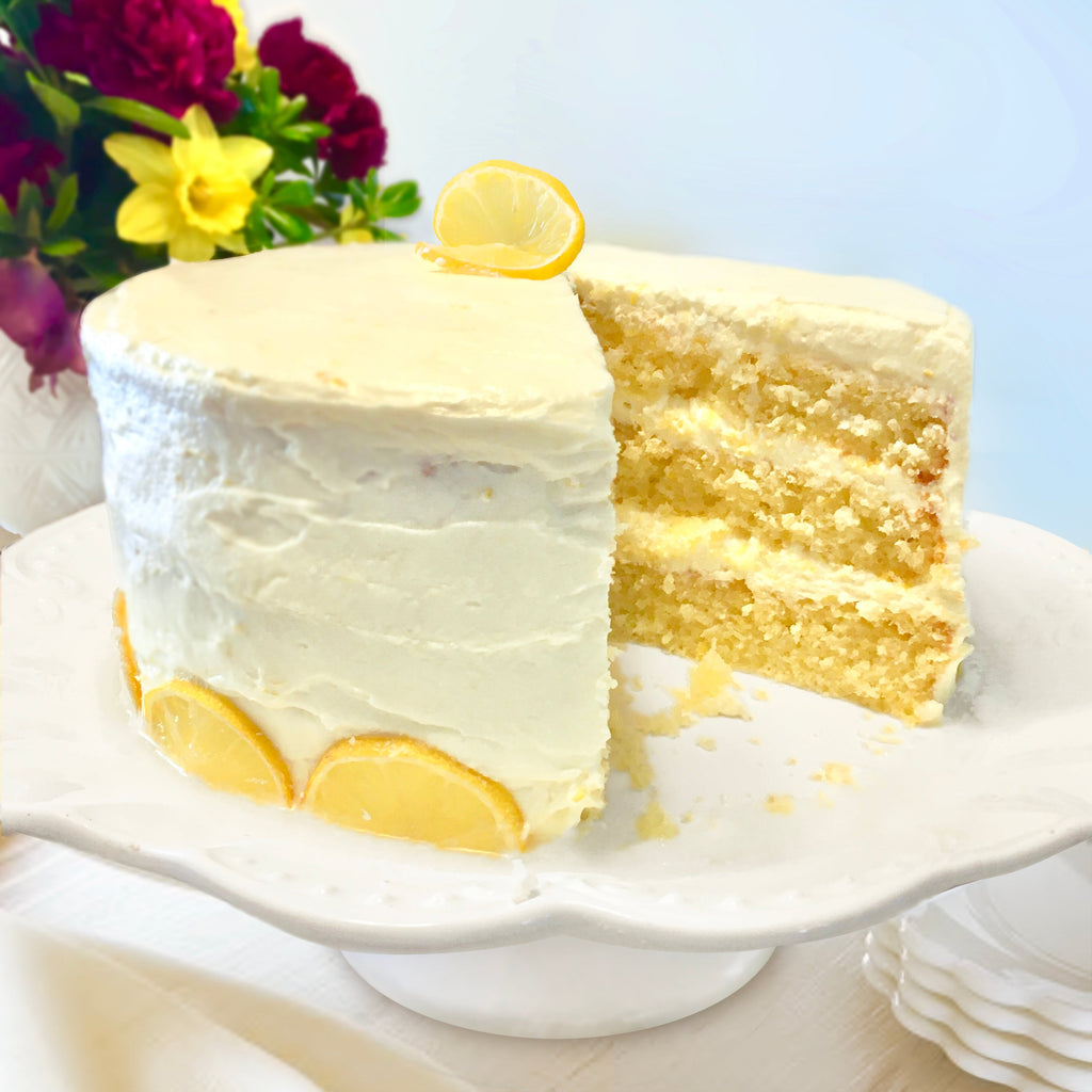 Gluten-Free Lemon Layered Cake Recipe