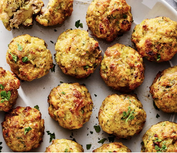 Sausage Stuffing Bites