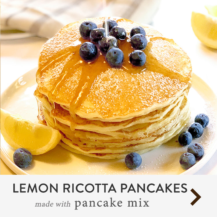 Gluten-Free Lemon Ricotta Pancake Recipe