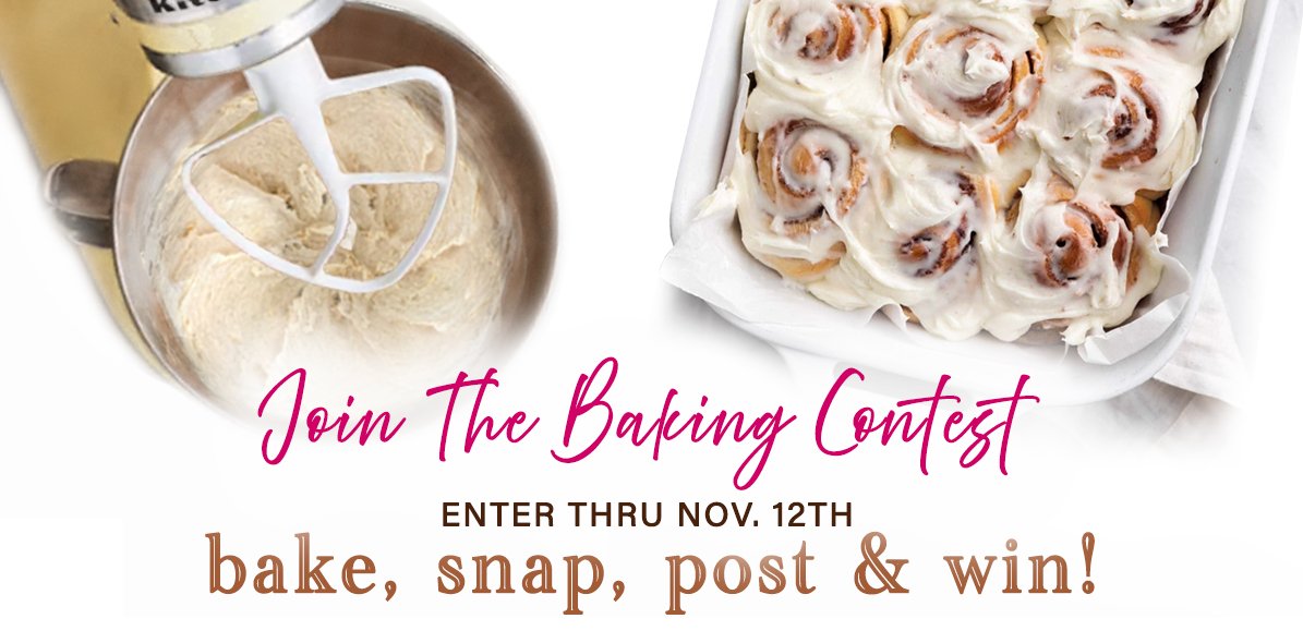 Baking Contest. Enter to Win!