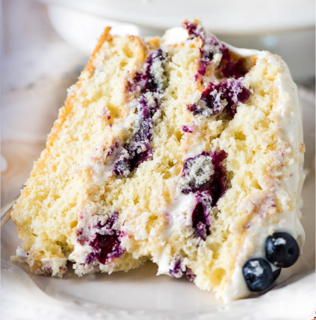 Gluten-Free Lemon Blueberry Cake Recipe