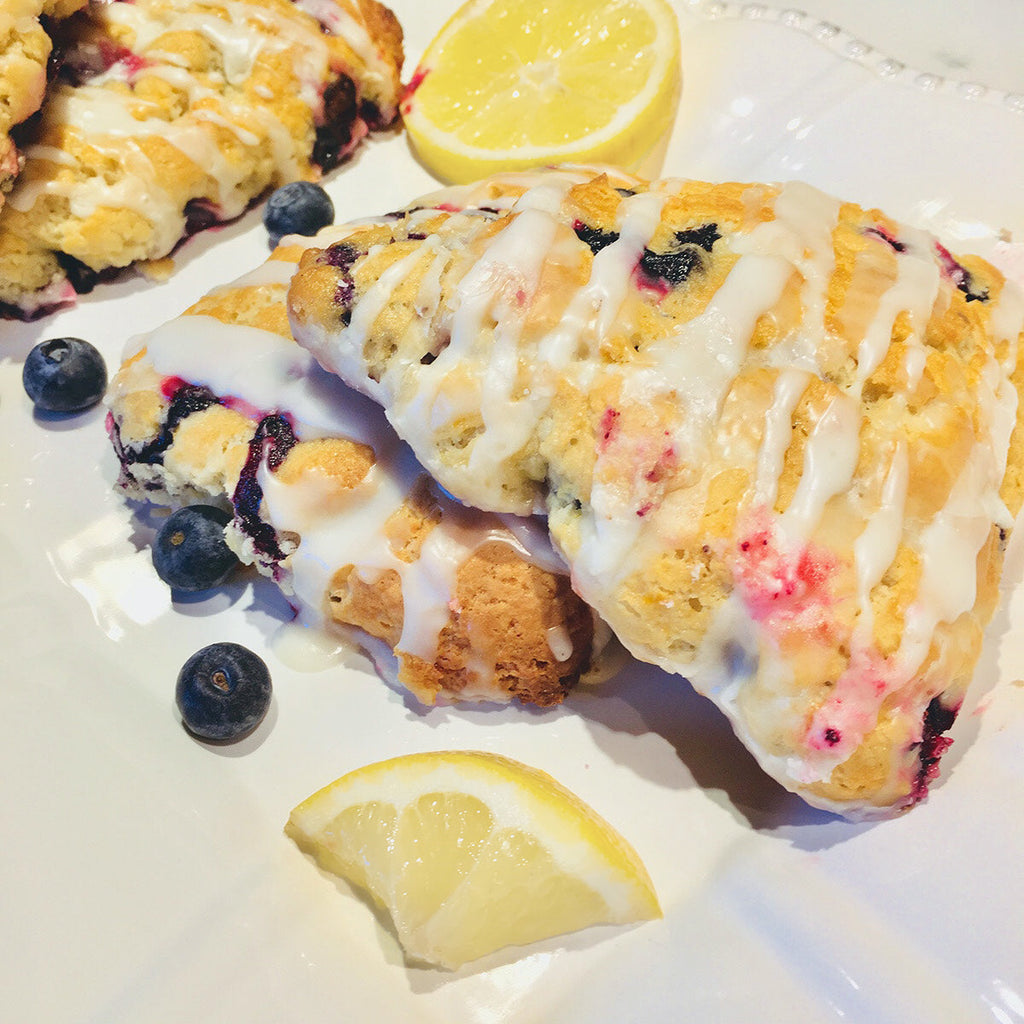 Gluten-Free Blueberry Lemon Scones