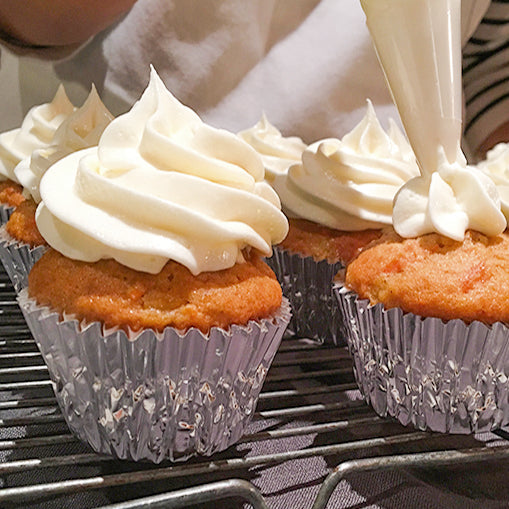 Gluten-Free Carrot Cake Cupcakes