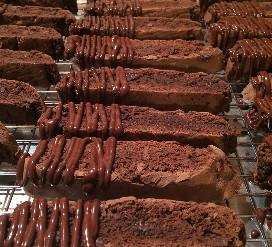 Gluten-Free Double Chocolate Biscotti