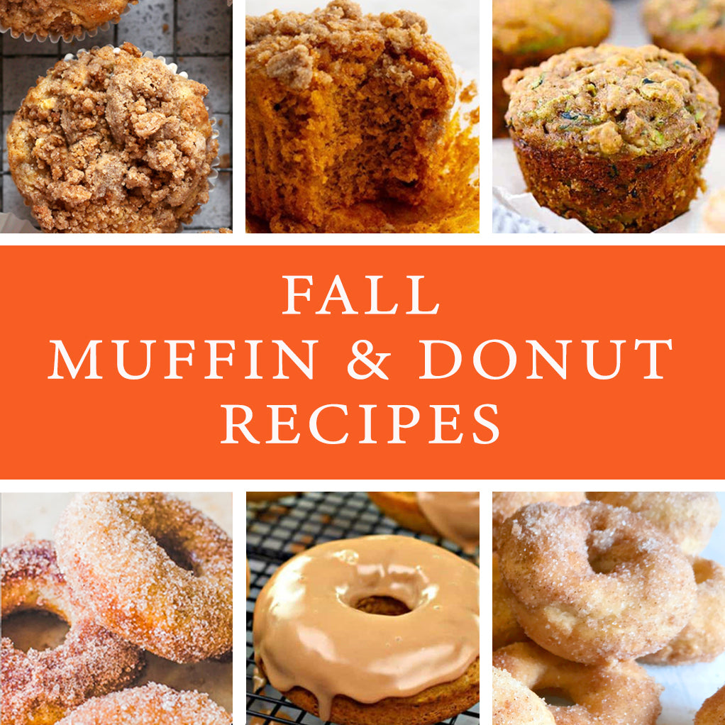 Fall Muffin and Donut Recipes