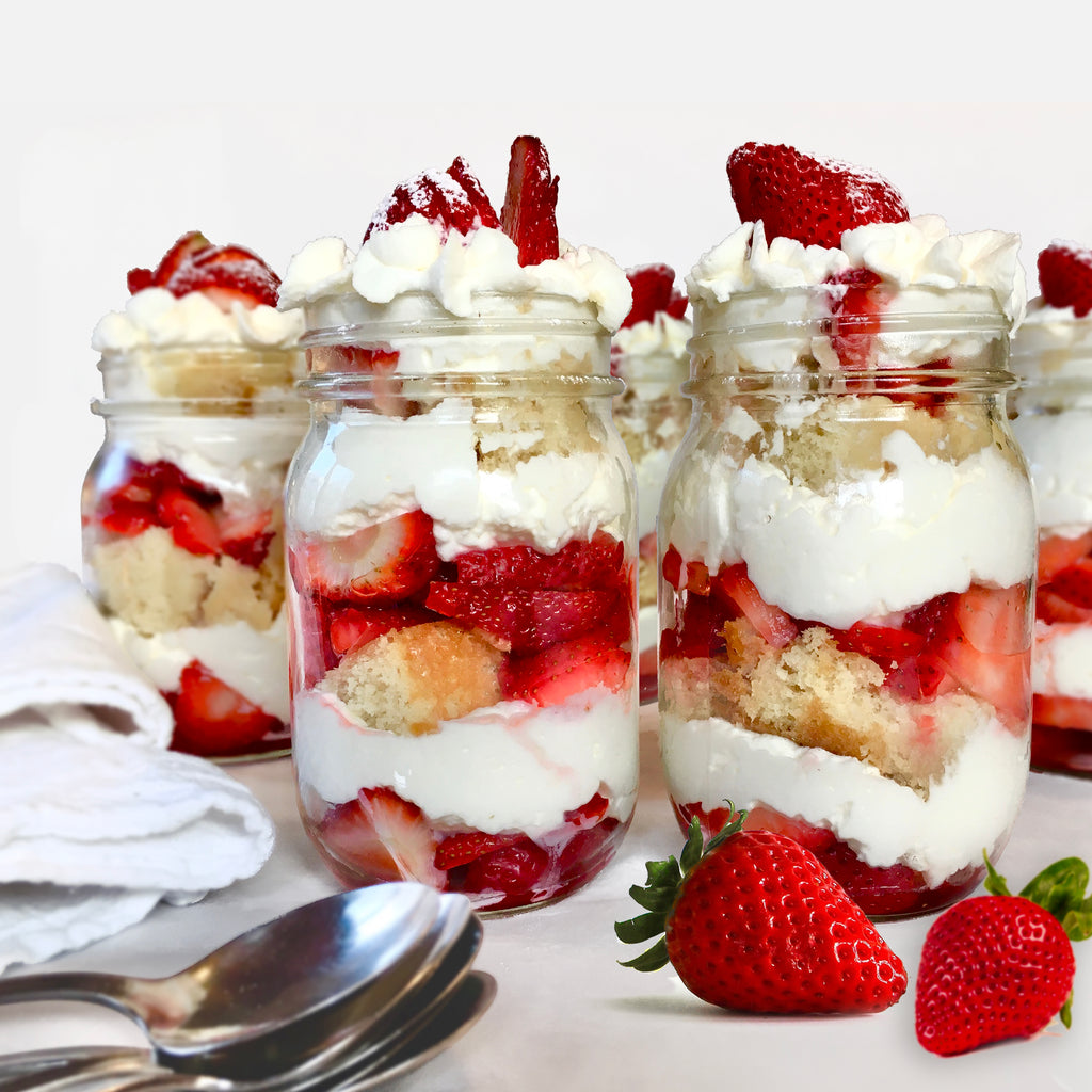 Strawberry Mascarpone Trifle
