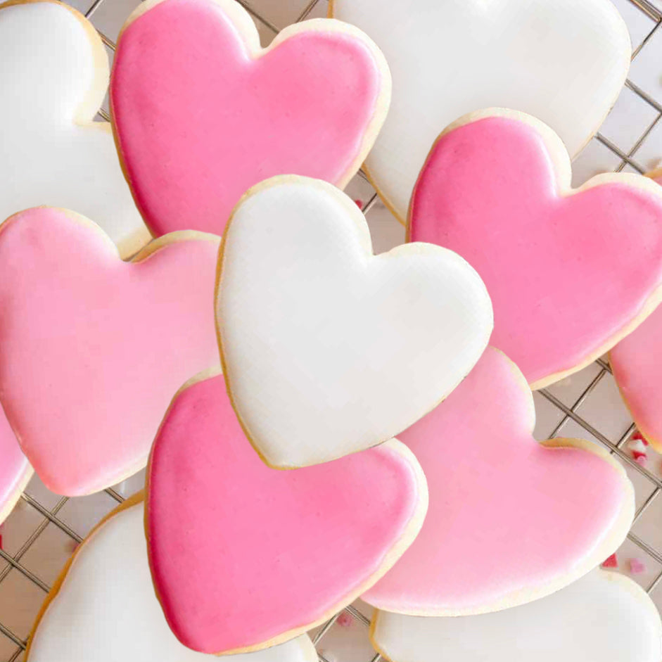 Gluten-free Valentine Sugar Cookies