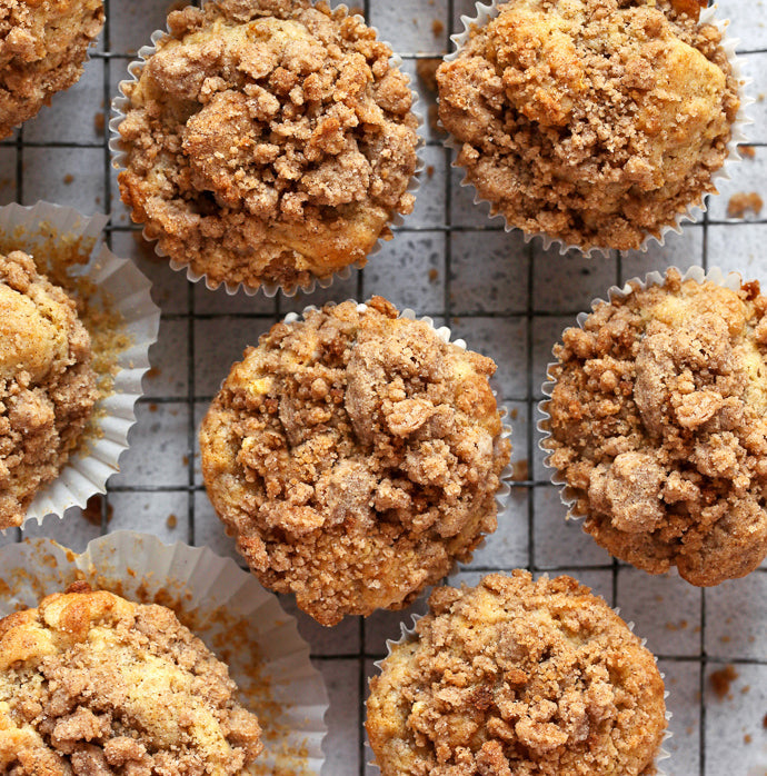 Gluten-Free Apple Cinnamon Streusel Muffins Recipe