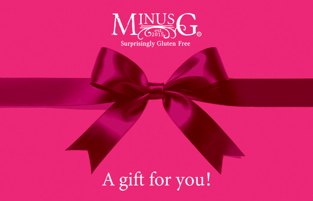 Give the gift of Gluten-Free baking mixes!
