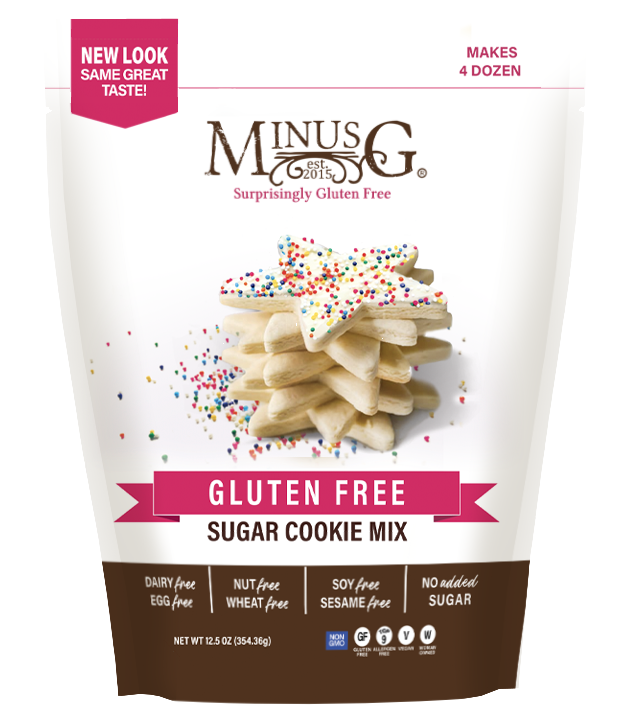 Premium gluten-free sugar cookies that don't sacrifice taste. Allergy-friendly, Celiac-friendly, nut-free, dairy-free, soy-free, egg-free, wheat-free, sesame-free, and no added sugar.