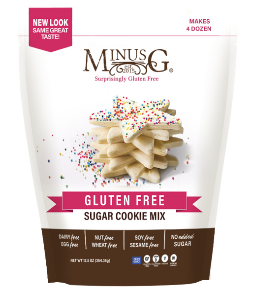 Premium gluten-free sugar cookies that don't sacrifice taste. Allergy-friendly, Celiac-friendly, nut-free, dairy-free, soy-free, egg-free, wheat-free, sesame-free, and no added sugar.
