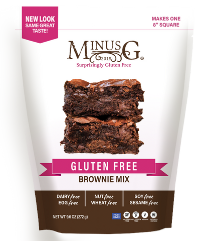 Premium gluten-free brownies that don't sacrifice taste. Allergy-friendly, Celiac-friendly, nut-free, dairy-free, soy-free, egg-free, wheat-free, sesame-free, and no added sugar.